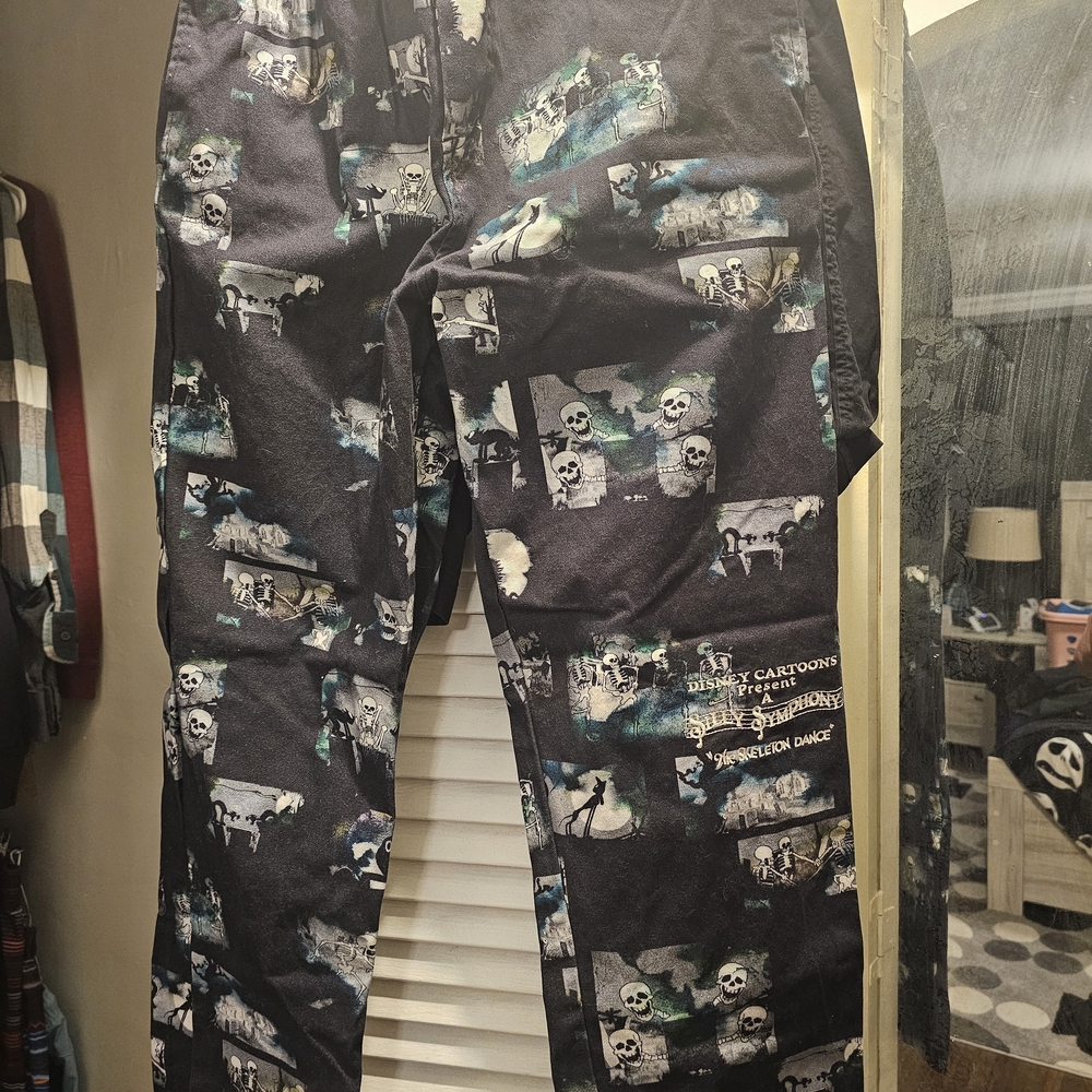 Disney Silly Symphony Skeleton Shake Dance Pants